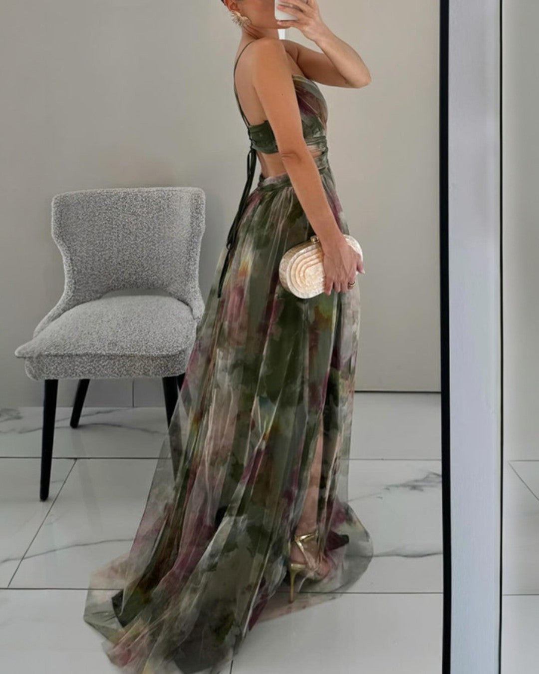 Talia | Vestido Largo Floral — Elegancia Ligera y Sofisticada (¡EDICIÓN LIMITADA!)