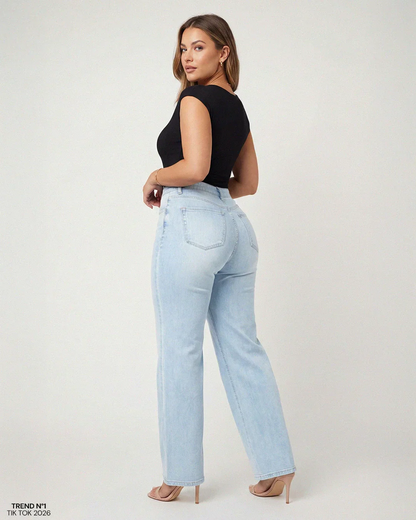 karina | Jeans Wide Leg Curve-Sculpt™ – Efecto Push Up Natural