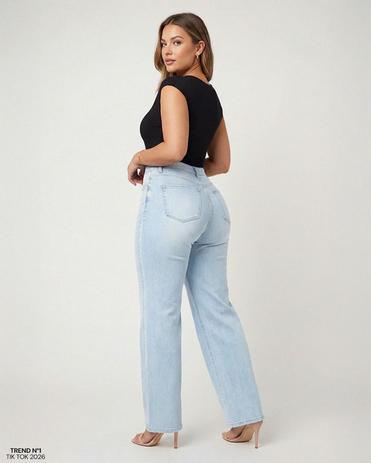karina | Jeans Wide Leg Curve-Sculpt™ – Efecto Push Up Natural