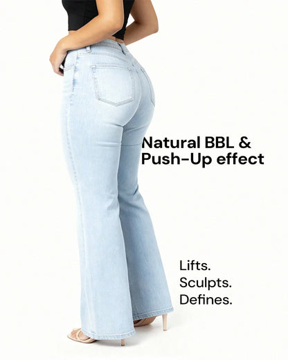 karina | Jeans Wide Leg Curve-Sculpt™ – Efecto Push Up Natural