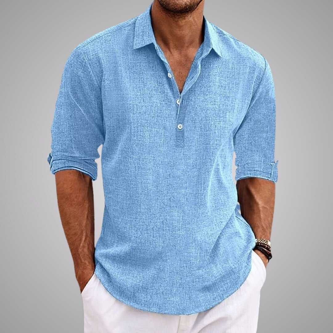 Esteban | Camisa Casual — Elegancia Ligera para el Día a Día