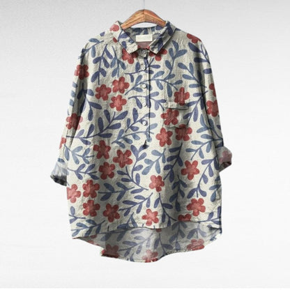 Johanna | Blusa Floral Elegante — Frescura y Estilo Diario