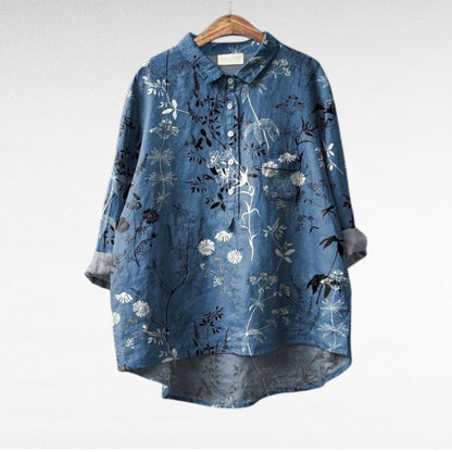 Johanna | Blusa Floral Elegante — Frescura y Estilo Diario