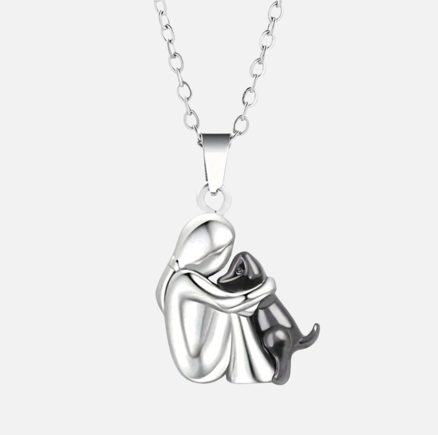 | Collar con colgante en forma de perro