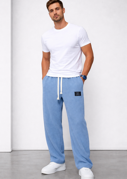 DAVID | Pantalones anchos y cómodos para hombre con cintura ajustable