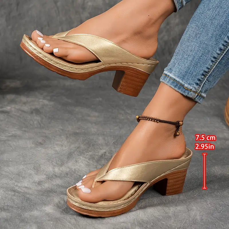 Adele | Sandalias: Elegantes con Tacón — Comodidad y Estilo en Cada Paso