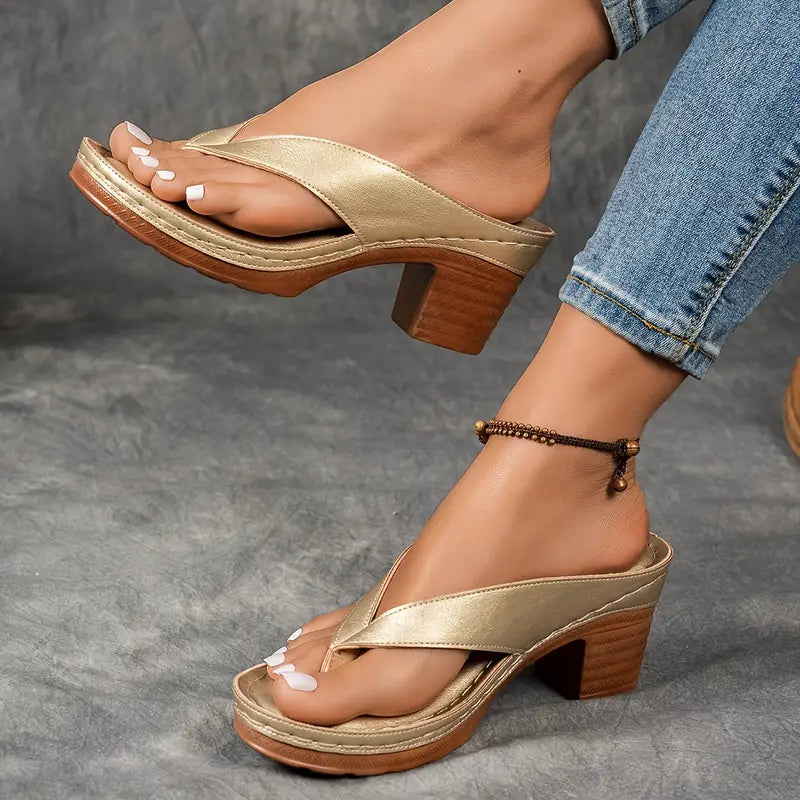 Adele | Sandalias: Elegantes con Tacón — Comodidad y Estilo en Cada Paso