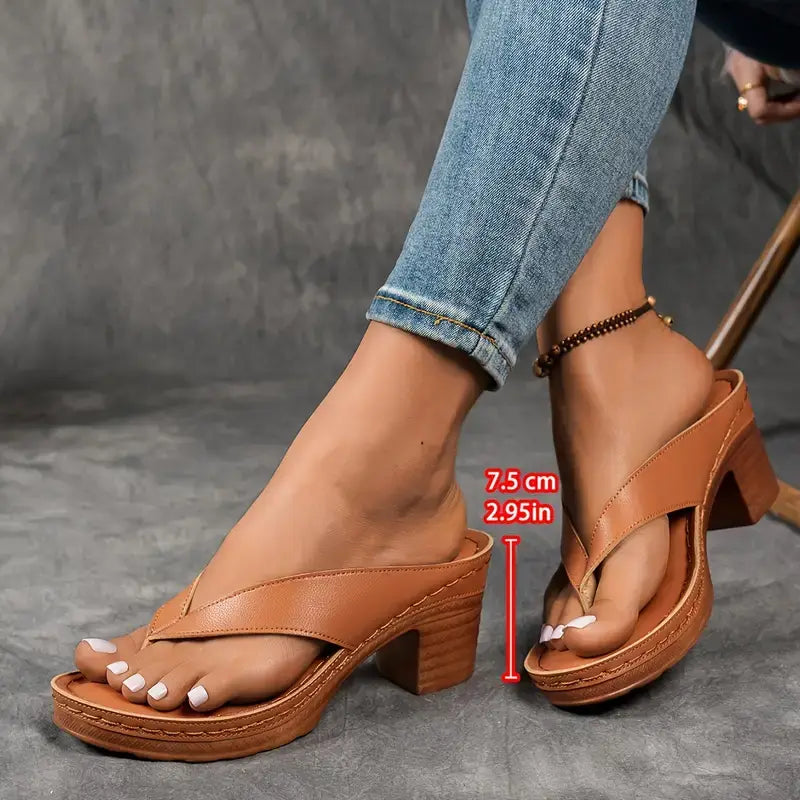 Adele | Sandalias: Elegantes con Tacón — Comodidad y Estilo en Cada Paso