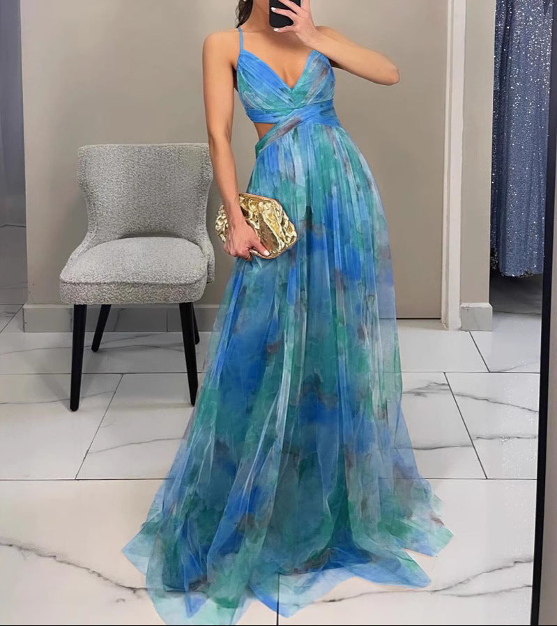 Talia | Vestido Largo Floral — Elegancia Ligera y Sofisticada (¡EDICIÓN LIMITADA!)