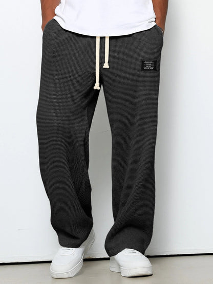 DAVID | Pantalones anchos y cómodos para hombre con cintura ajustable