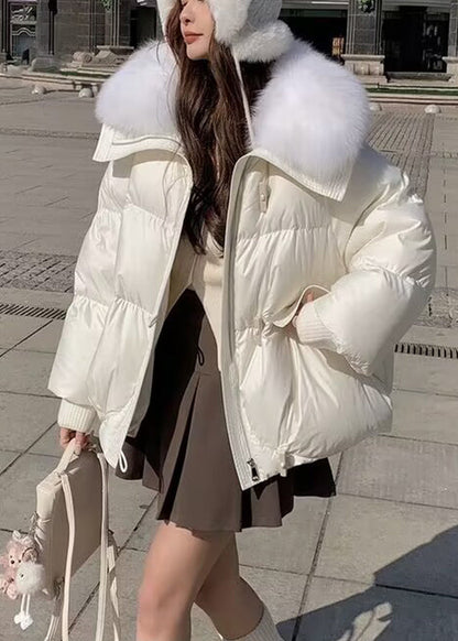 Alana | Abrigo con cuello de piel
