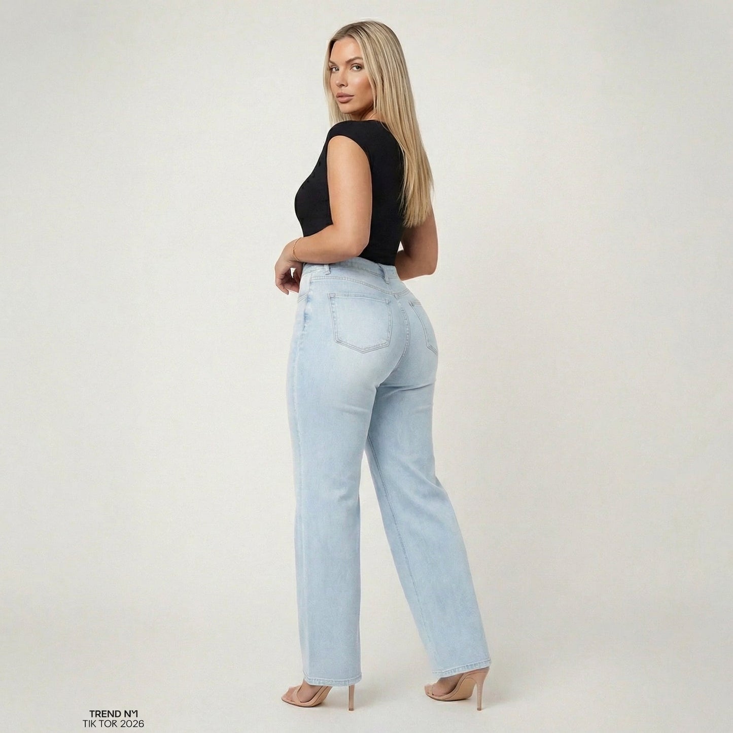 karina | Jeans Wide Leg Curve-Sculpt™ – Efecto Push Up Natural