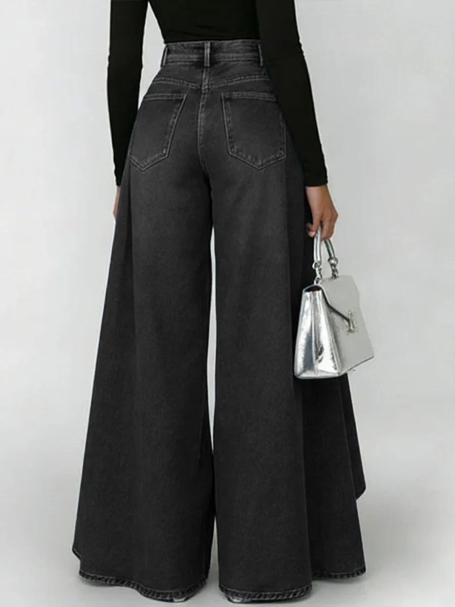 Helen | Jeans anchos y relajados de cintura alta para mujer