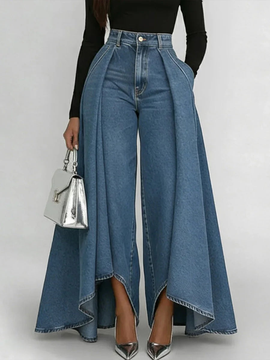 Helen | Jeans anchos y relajados de cintura alta para mujer